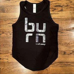 Burn Boot Camp Snake Print Women’s Tank - Small NEW
